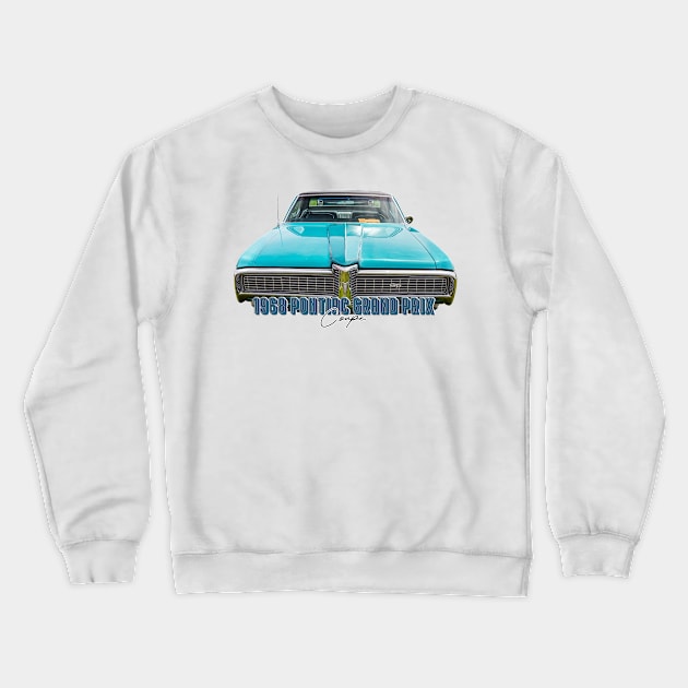 1968 Pontiac Grand Prix Coupe Crewneck Sweatshirt by Gestalt Imagery